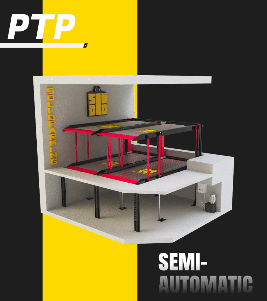 PTP 1 Revolutionizing Urban Parking: The Rise of Semi-Automatic Systems