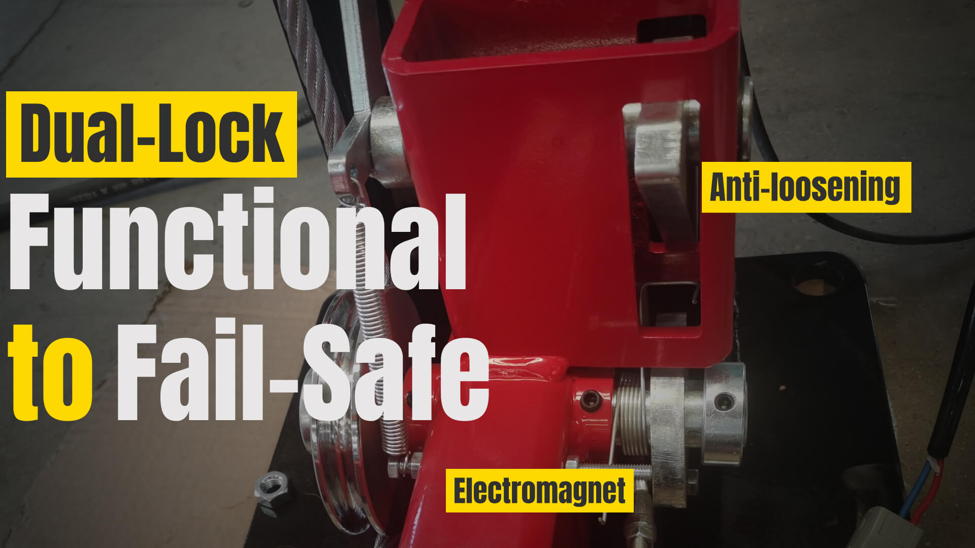 dual safety locking system