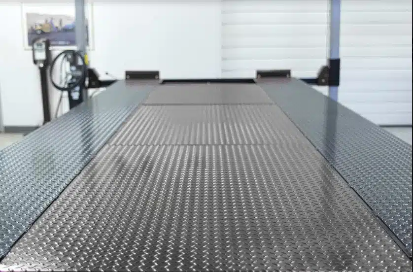 Two-Post Platform: Embossed Plate