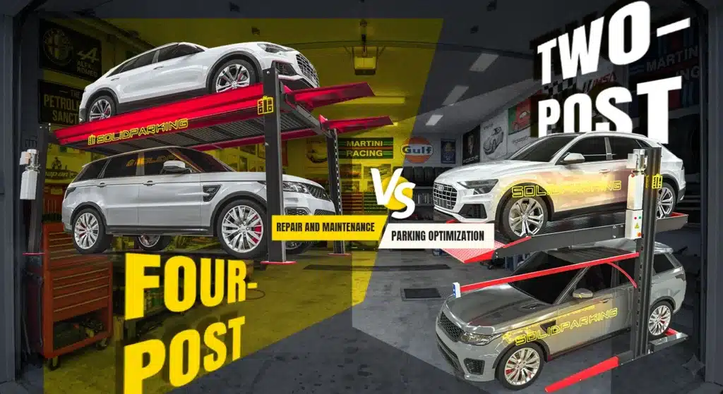 2 Post vs 4 Post Car Lift for Ev-compatible review