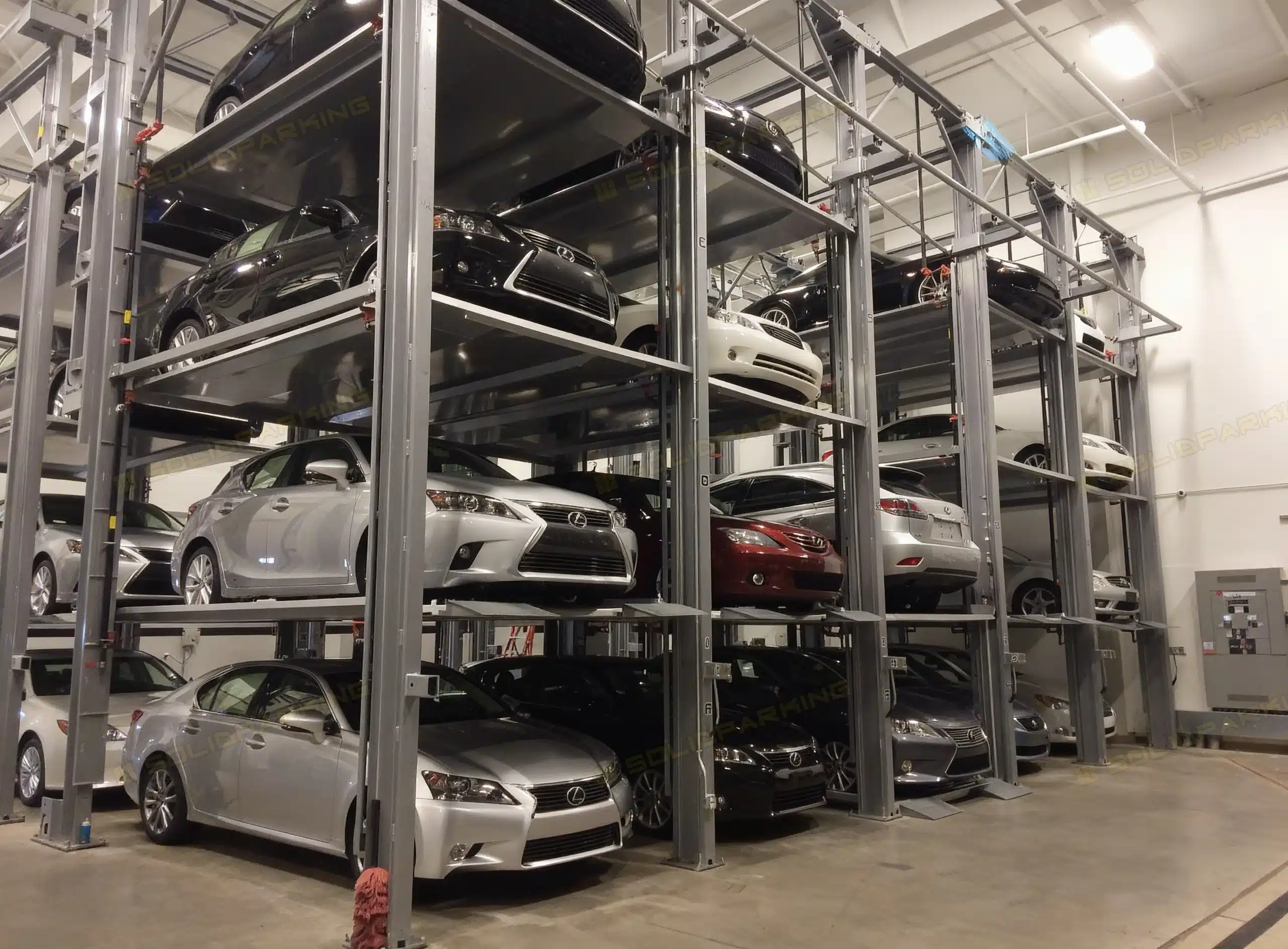 garage planning for SUV parking lift dimensions