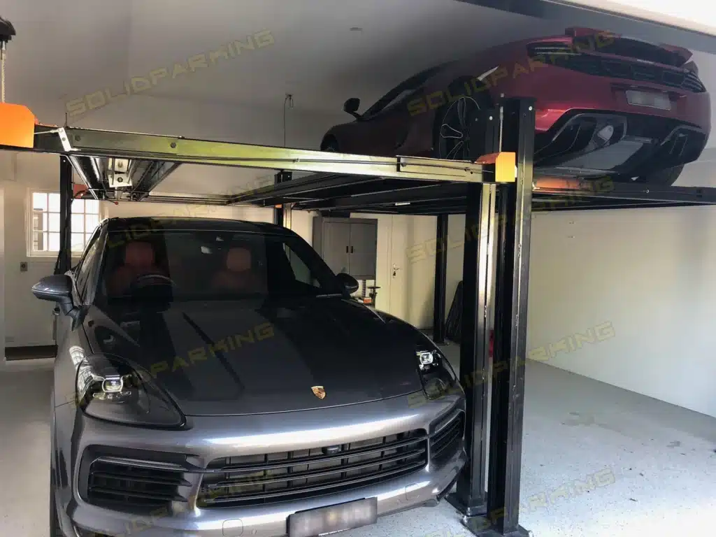4 post parking lift dimensions for luxury garages